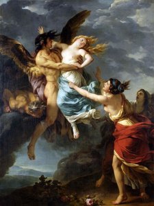 オリシアのレイプ、1782。 作： François André Vincent