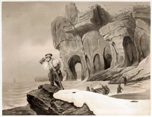 スカンジナビア、ラップランド、スピッツベルゲン、フェロー諸島の旅からベア島、パブ。 1852年。