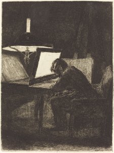 版画家 作： François Bonvin