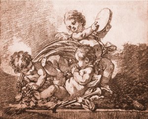 秋の寓意 作： François Boucher