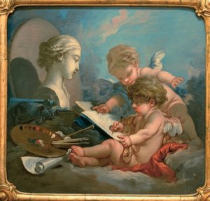 絵画の寓意 作： François Boucher