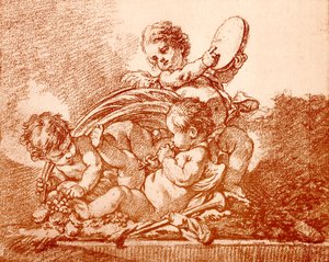 秋のアレゴリー 作： François Boucher