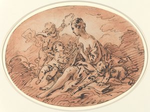 音楽の寓意 作： François Boucher