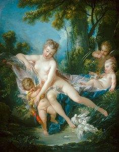 金星のお風呂。 1751 作： François Boucher