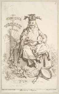 中国のミュージシャン、1738-45。