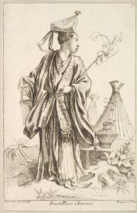 中国のパフォーマー、1738-45。 作： François Boucher