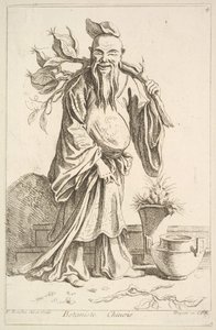 中国の植物学者、1738-45。
