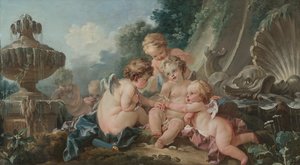 陰謀のキューピッド 作： François Boucher