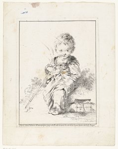 小さな煙突掃除人 ル プティ サヴォヤール 子供との4つの版画（シリーズタイトル） 作： François Boucher