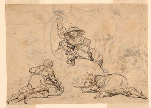 シノワズリ装飾のデザイン 作： François Boucher