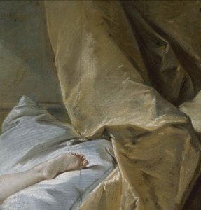 ブロンドのオダリスク」の足型 1751年頃 作： François Boucher