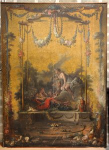 François BOUCHER, Maurice JACQUES - CARTON DE TAPISSERIE.オーロール・エ・セファール、ゴブ-21-001 作： François Boucher