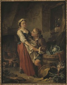 La Belle cuisinière, 1735年。 作： François Boucher