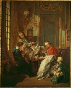 朝ごはん 作： François Boucher