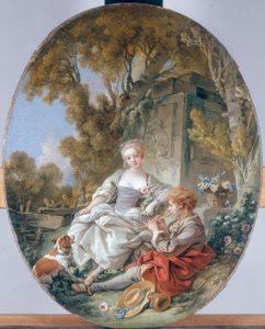 フラッグレットプレイヤー 作： François Boucher