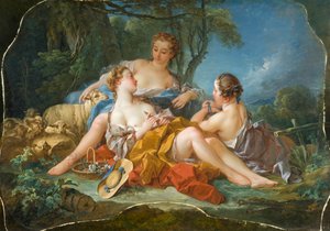 レコンフィデンスパストラレス、1745年 作： François Boucher