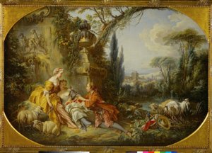 田舎暮らしの魅力 作： François Boucher