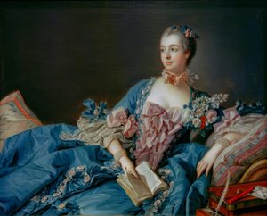 ポンパドゥール夫人 作： François Boucher