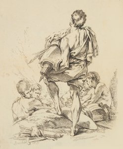 さまざまな図の新しい本、1751。 作： François Boucher