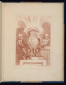 プレート 2、Livre de vases (花瓶の本) 作： François Boucher
