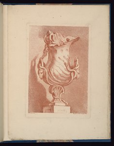 プレート 4、Livre de vases (花瓶の本) 作： François Boucher