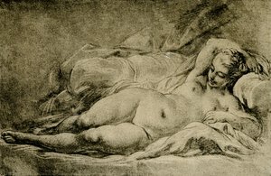リクライニングヴィーナス 作： François Boucher