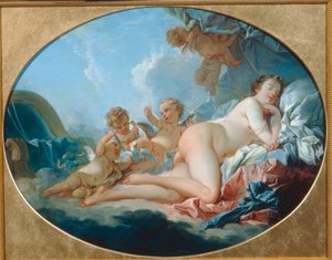 眠っている金星 作： François Boucher