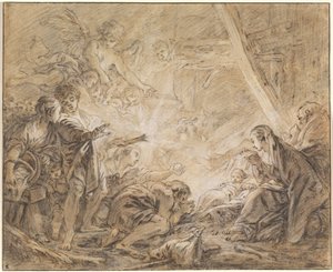 羊飼いの礼拝 作： François Boucher