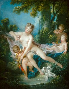 ヴィーナスのお風呂 作： François Boucher