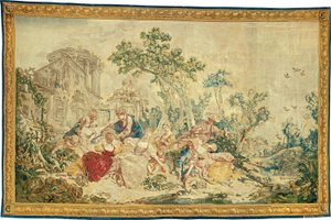 The Noble Pastoral より、バード キャッチャー 作： François Boucher