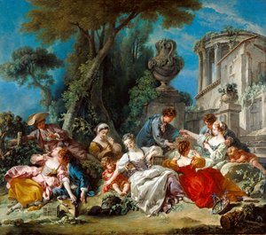 バード・キャッチャー 作： François Boucher