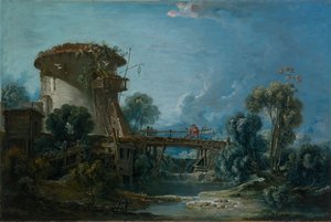 鳩小屋 作： François Boucher