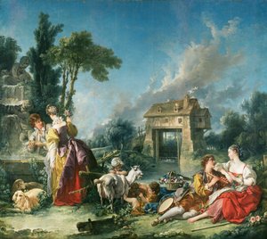 愛の泉 作： François Boucher