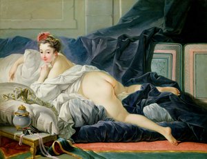 オダリスク、1749 作： François Boucher