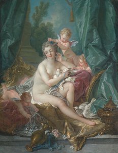 金星のトイレット、1751年。 作： François Boucher