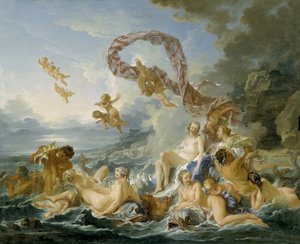 金星の勝利、1740 作： François Boucher