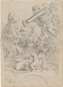信仰と慈善 作： François Boucher after Giovanni Battista Gaulli