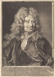 ニコラス・ボイロー 作： François Chereau I after Hyacinthe Rigaud