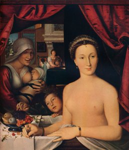 ダイアンドポワチエ、1571年 作： François Clouet