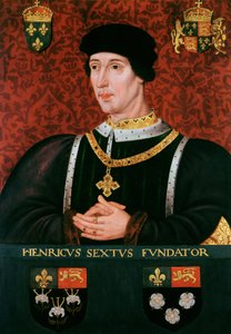 イギリスのヘンリー6世の肖像（1421-71）