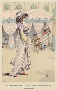 1798年、Cafe des Tuileriesでの予約