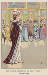 サロンでの絵画展、1800年、1800 作： François Courboin