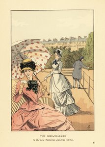 新しいチュイルリー庭園の鳥使い 作： François Courboin