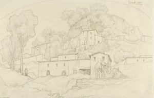 教皇の岩 作： François Edouard Bertin