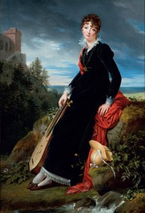 カタジナ・ヨアンナ・ガブリエル・スターゼンスカ伯爵夫人（1782-1862）の肖像。 作： フランソワ・ジェラール