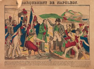 ナポレオンの着陸、1835 作： François Joseph Heim
