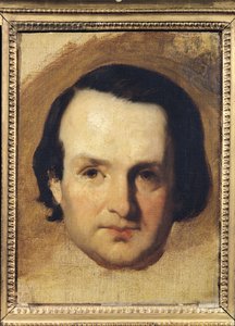 ヴィクトルユーゴーの肖像画の研究（1802-85）c.1836