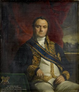 レナード・ピーター・ジョセフ、コミッショナー・ジェネラル、ジジニーのバスの子爵の肖像 作： François Joseph Navez