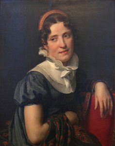 フェーバー夫人の肖像 作： François Joseph Navez