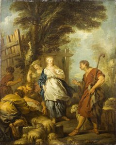 ジェイコブレイチェルとウェルで会う、1720年頃。